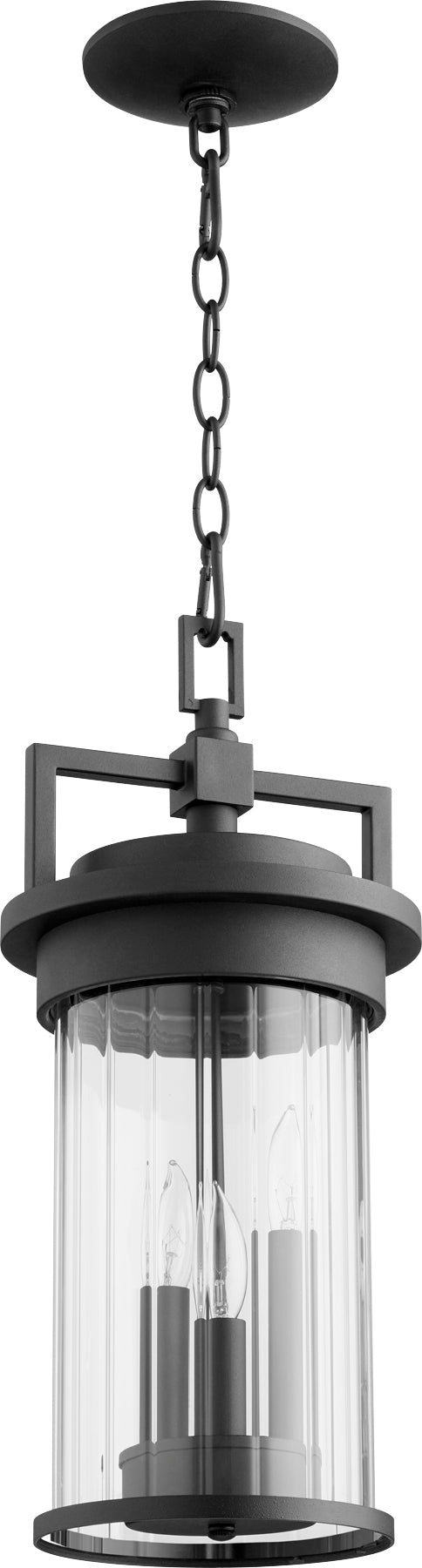 Quorum Dimas 7216-3-69 Pendant - Textured Black