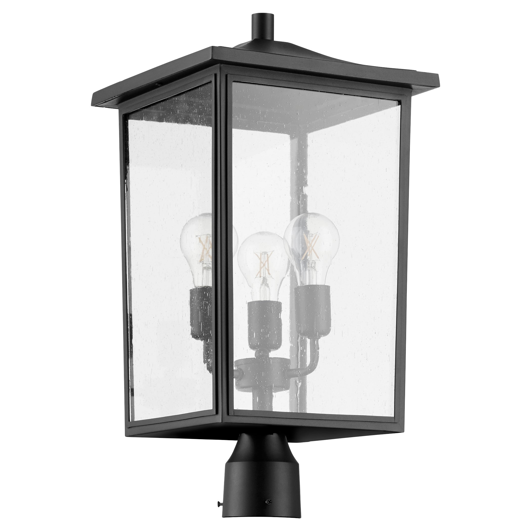 Quorum Riverside 724-11-69 Post - Textured Black