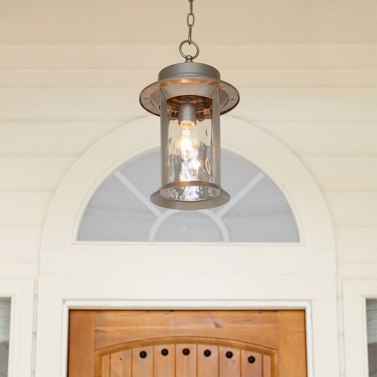 Quorum 7247-9-3 Pendant, UL Damp Rated, Graphite