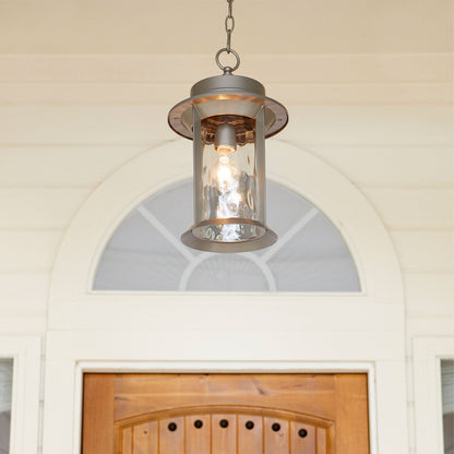 Quorum 7247-9-3 Pendant, UL Damp Rated, Graphite
