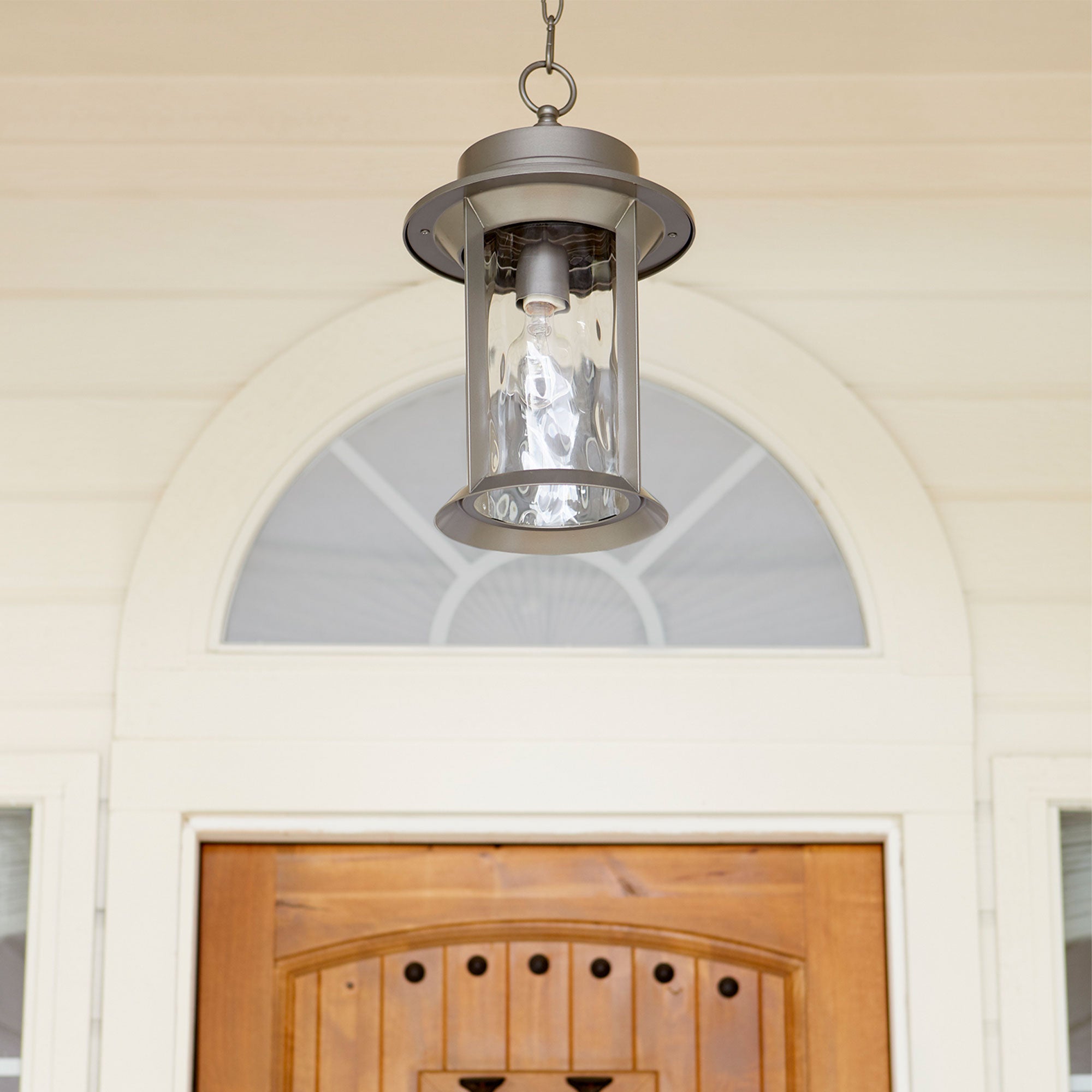 Quorum 7247-9-3 Pendant, UL Damp Rated, Graphite