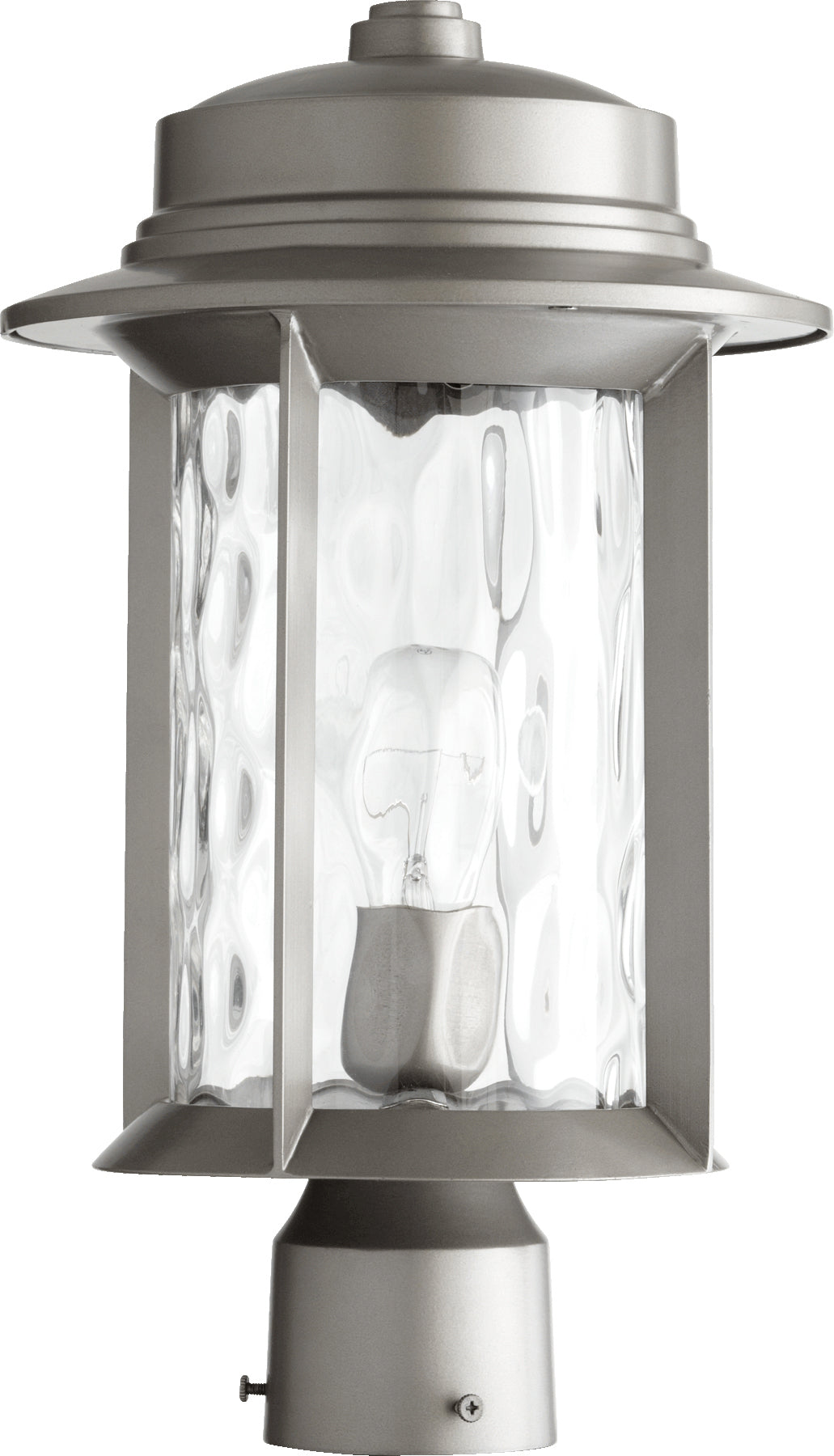 Quorum 7248-9-3 Post, UL Wet Rated, Graphite