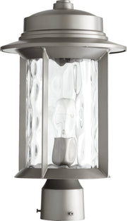 Quorum 7248-9-3 Post, UL Wet Rated, Graphite