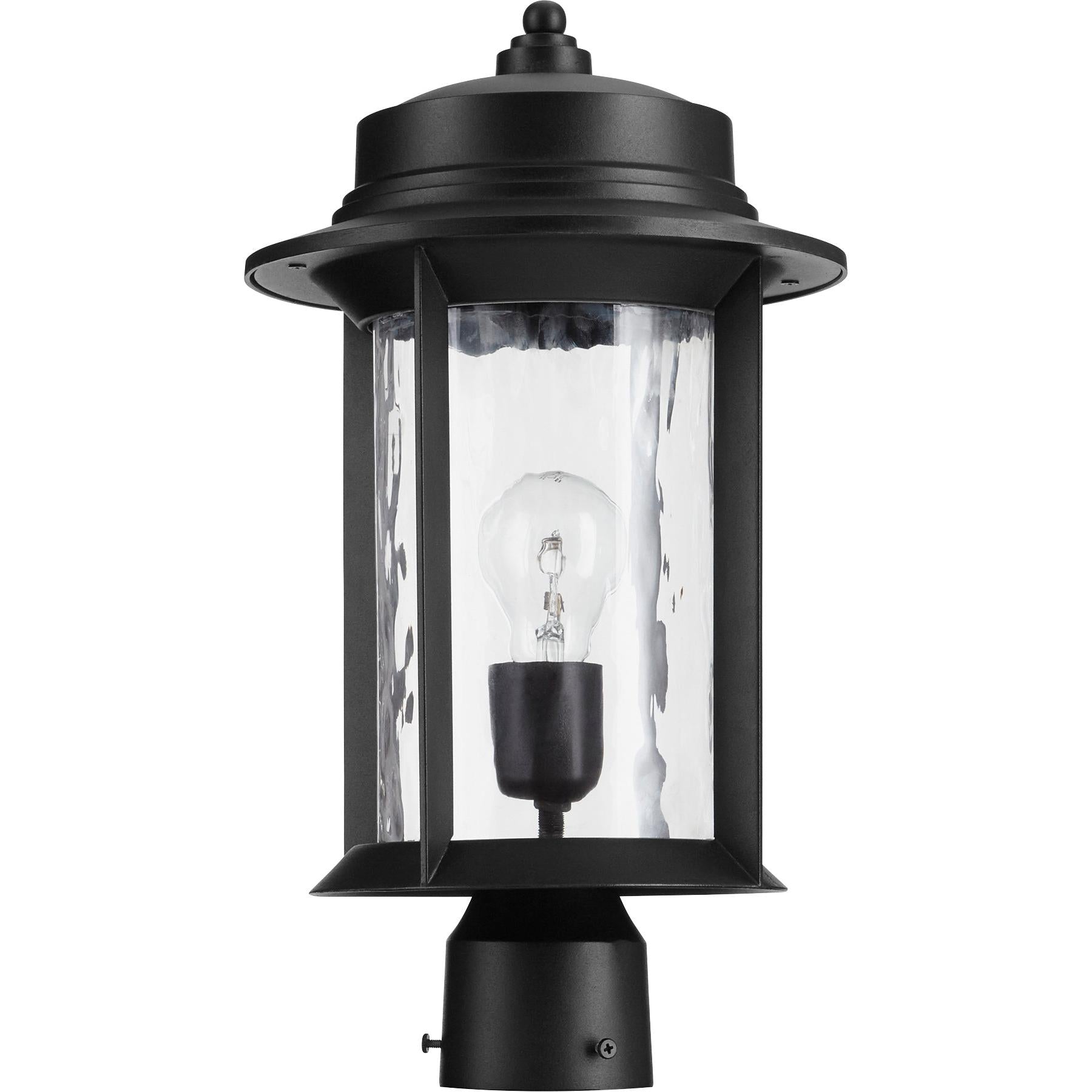 Quorum Charter 7248-9-69 Post - Textured Black
