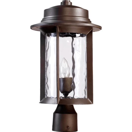 Quorum Charter 7248-9-86 Post - Oiled Bronze