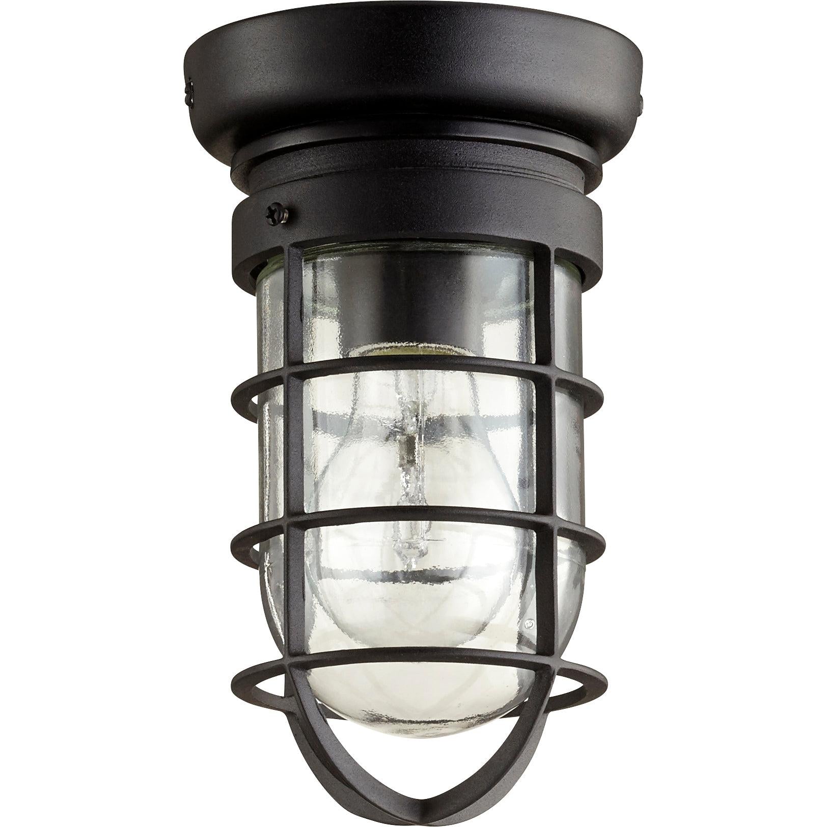 Quorum Bowery 7282-69 Ceiling Mount - Textured Black