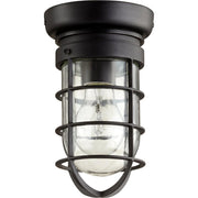 Quorum Bowery 7282-69 Ceiling Mount - Textured Black
