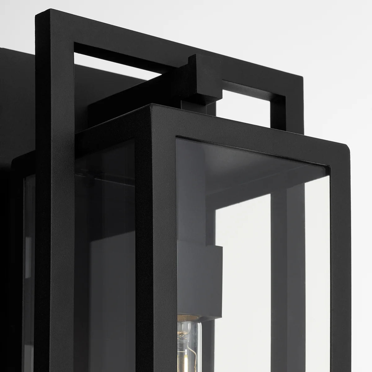 Quorum Marco 736-18-69 Wall Mount 18 Inch 1 Light Outdoor Lantern Transitional - Black