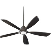 Quorum Holt 66565-86 Ceiling Fan - Oiled Bronze