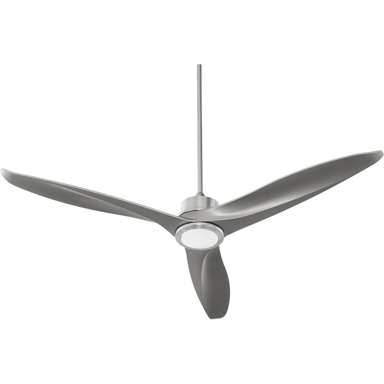 Quorum Kress 74603-65 Ceiling Fan - Satin Nickel