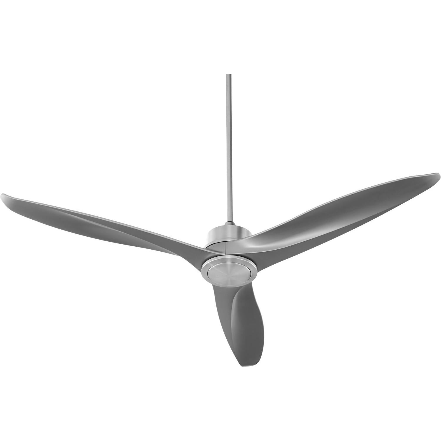 Quorum Kress 74603-65 Ceiling Fan - Satin Nickel