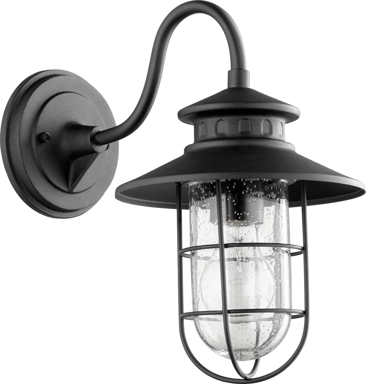 Quorum Moriarty 7696-69 Wall Sconce - Textured Black