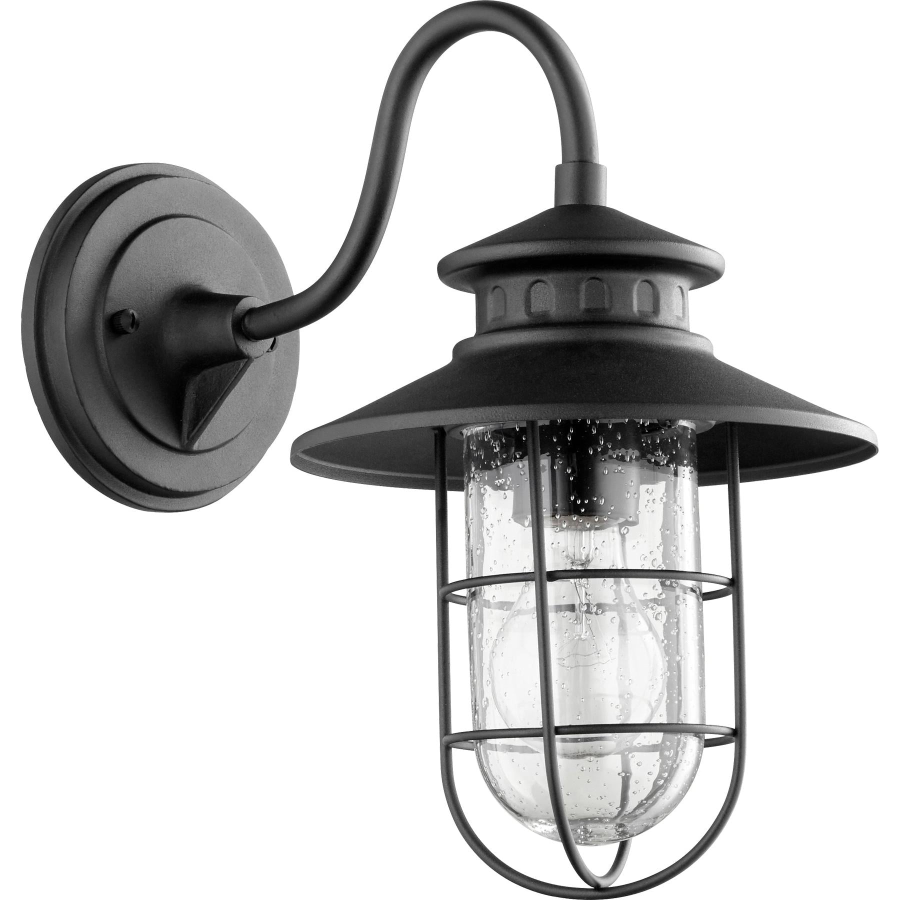 Quorum Moriarty 7696-69 Wall Sconce - Textured Black