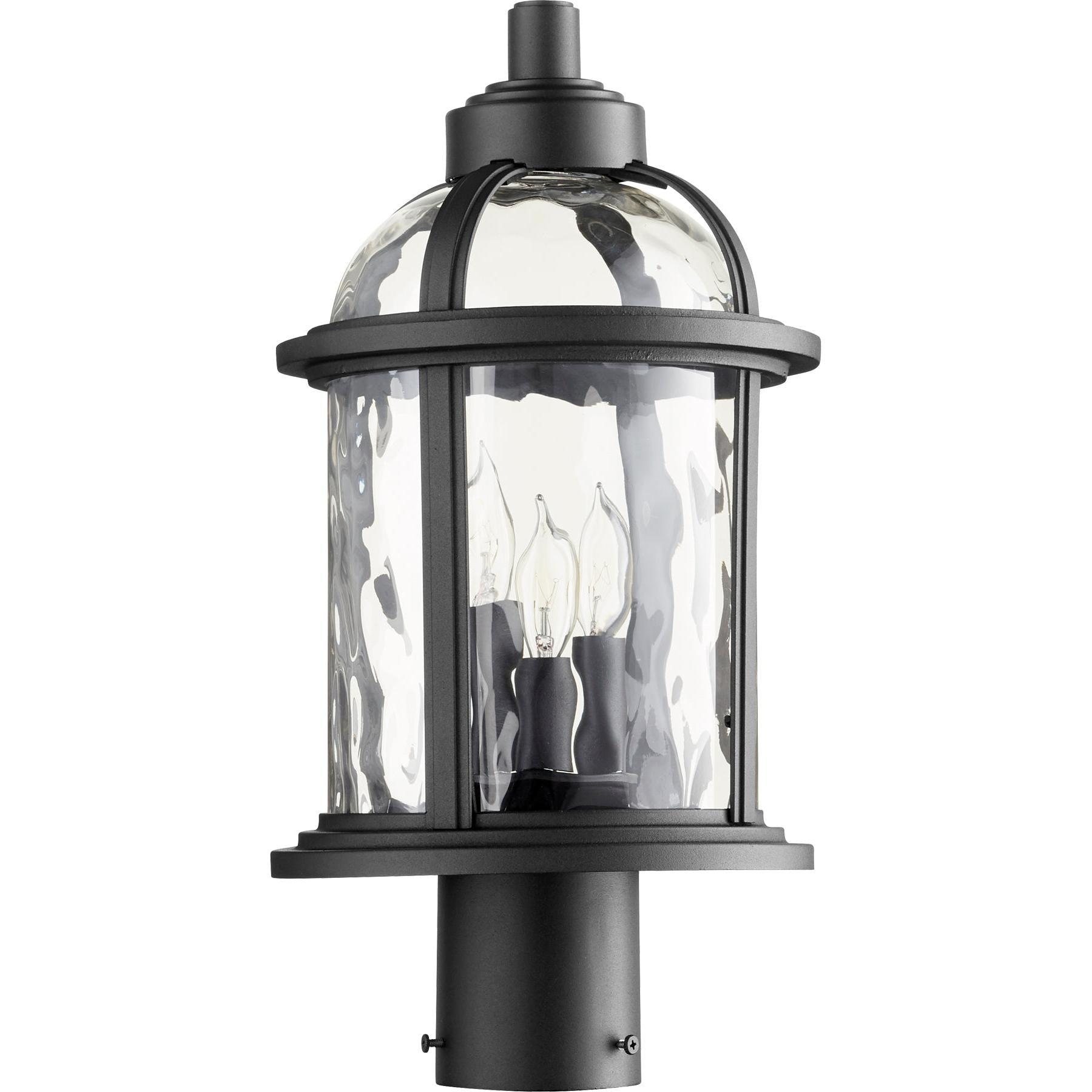 Quorum Winston 7762-3-69 Post - Textured Black