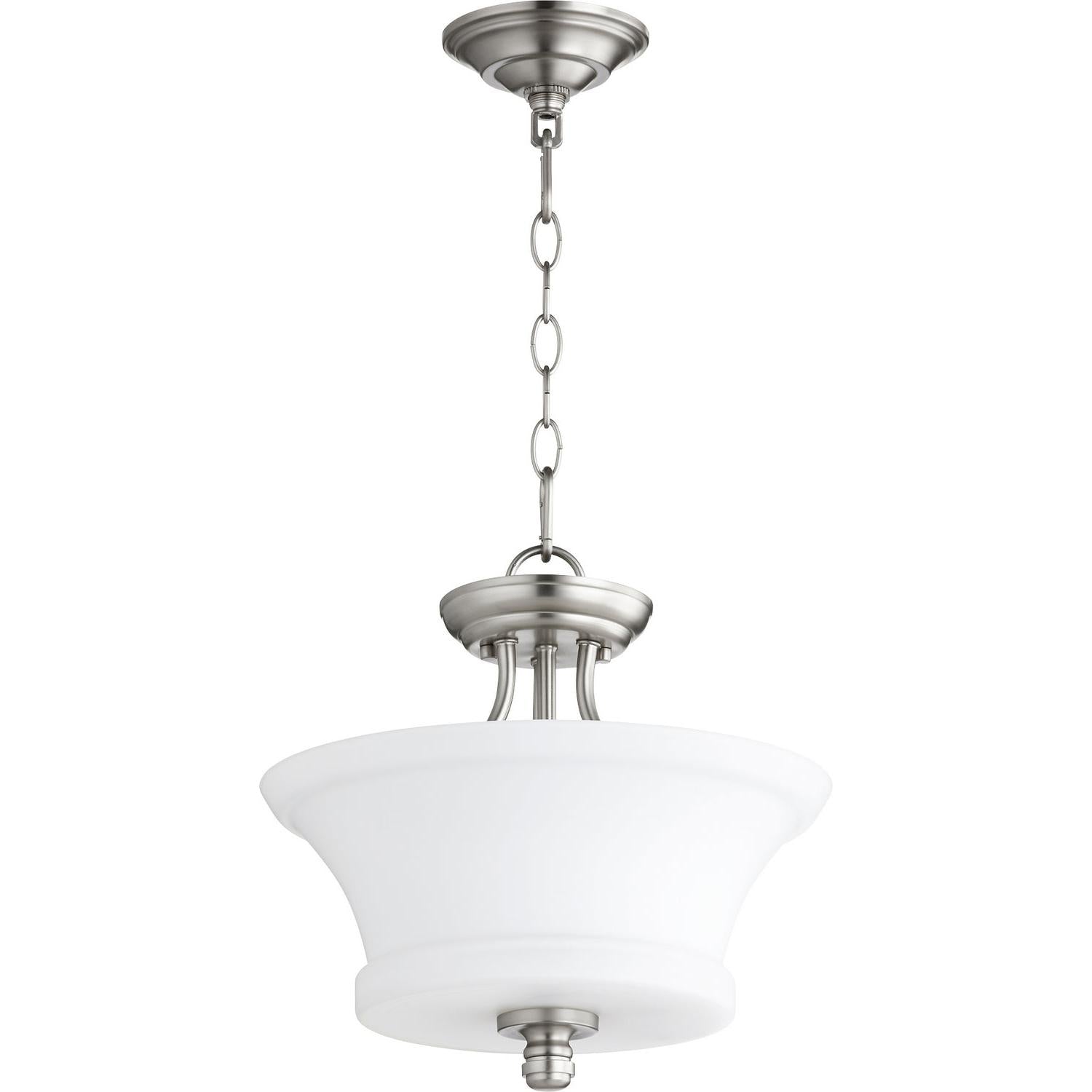Quorum Rossington 2922-13-65 Dual Mount - Satin Nickel