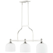 Quorum Richmond 6911-3-62 Island Light - Polished Nickel