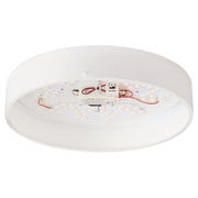 Quorum 8-618 Ceiling Mount, UL Damp Rated, Studio White
