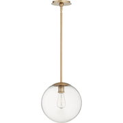 Quorum 80-12-80 Pendant - Aged Brass