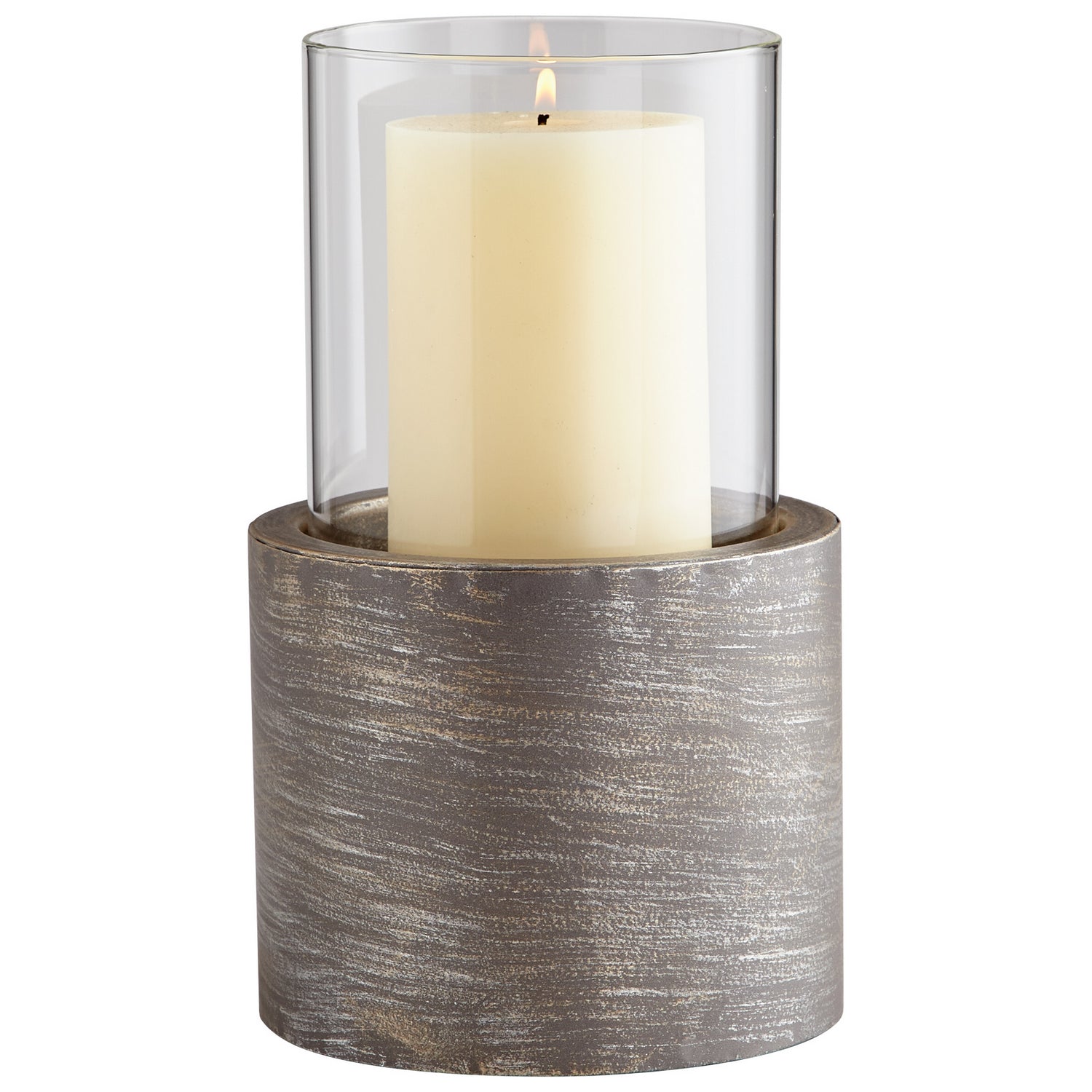 Cyan Design 07254 Valerian Candleholder - Graphite - Small