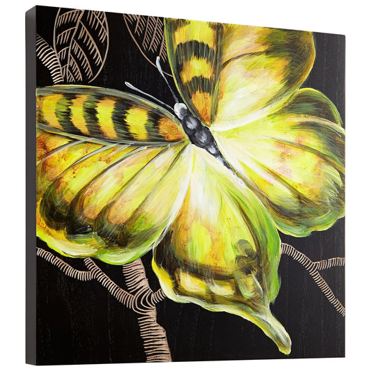 Cyan Design 07508 Monarch Wall Art - Black & Green