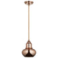 Cyan Design 07618 Camille Pendant 1-Light - Satin Copper