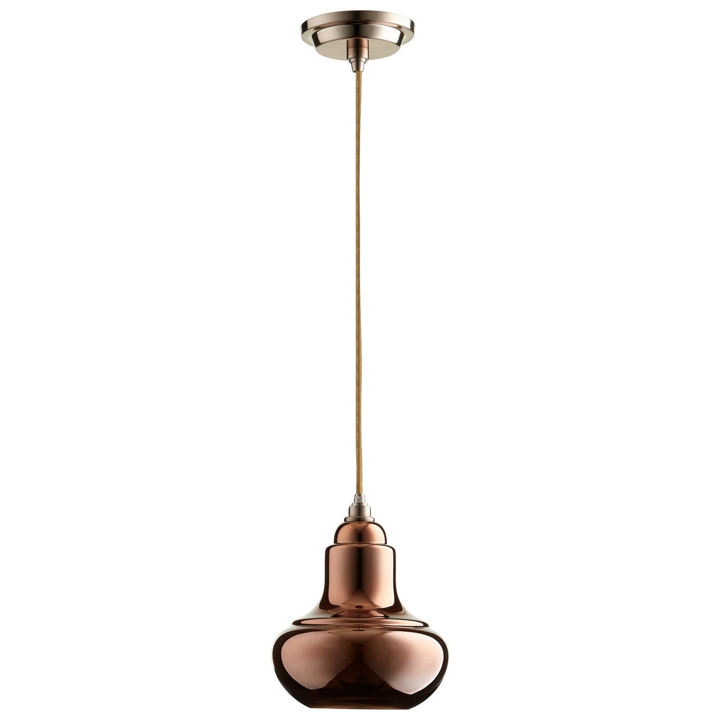 Cyan Design 07693 Camille Pendant - Satin Copper