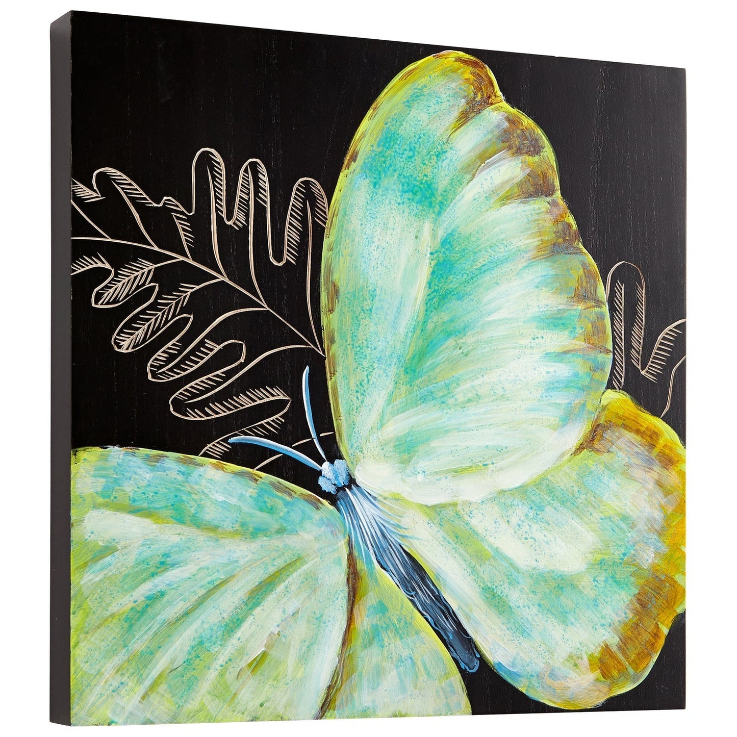 Cyan Design 07507 Papillon Wall Art - Black And Blue