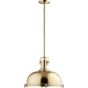 Quorum 804-17-80 Pendant - Aged Brass