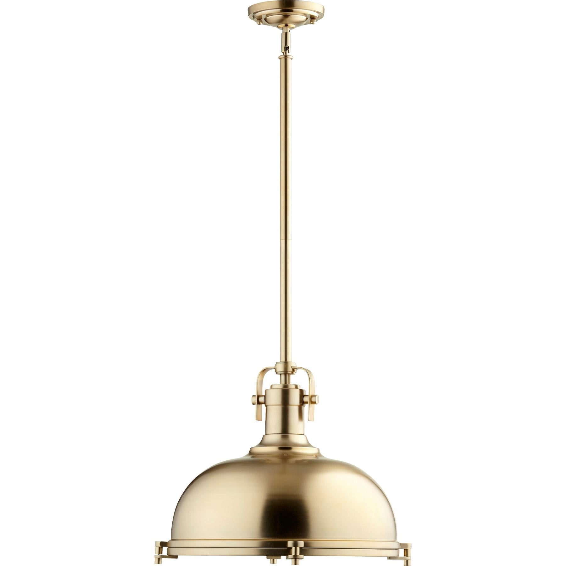 Quorum 804-17-80 Pendant - Aged Brass
