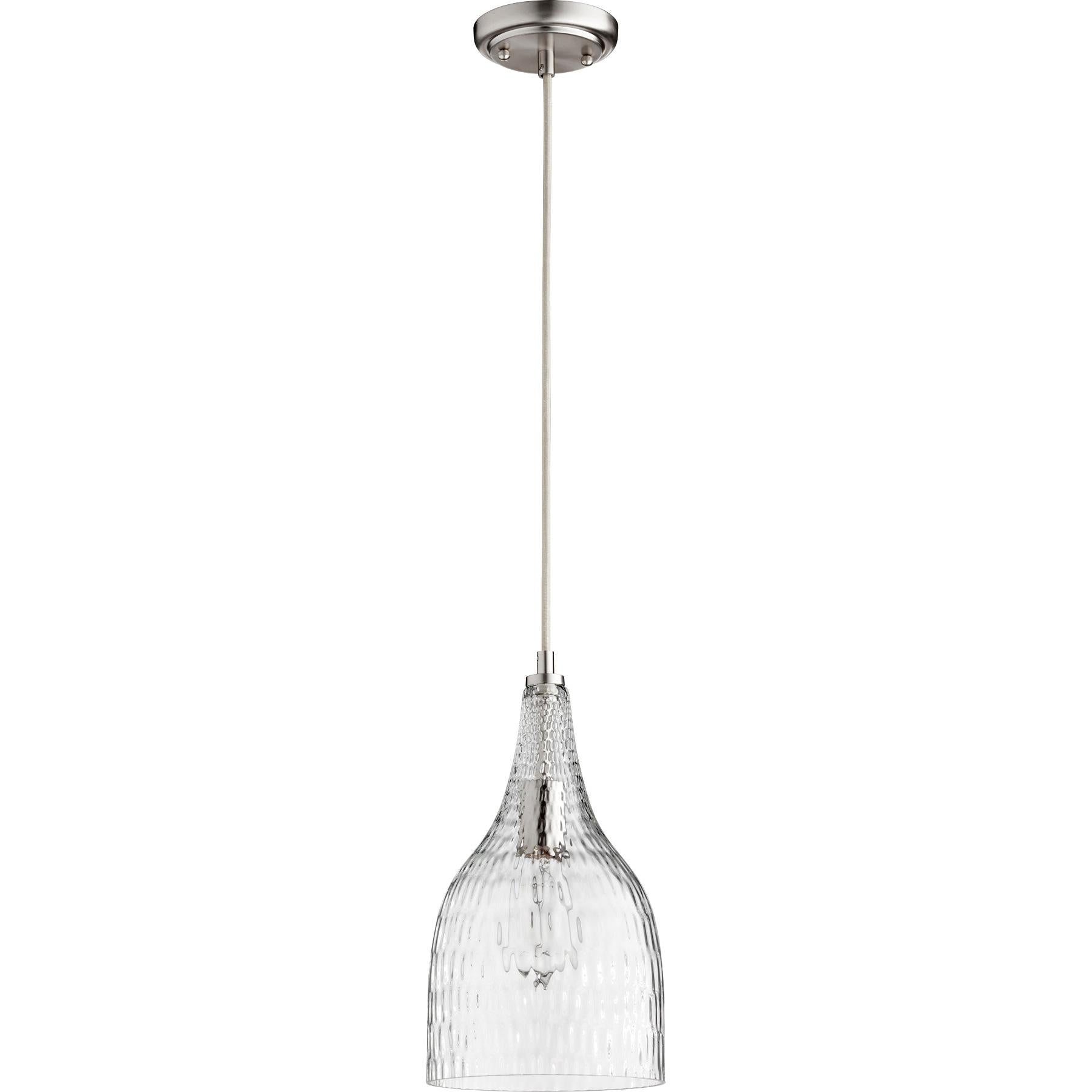 Quorum 8042-65 Pendant - Satin Nickel