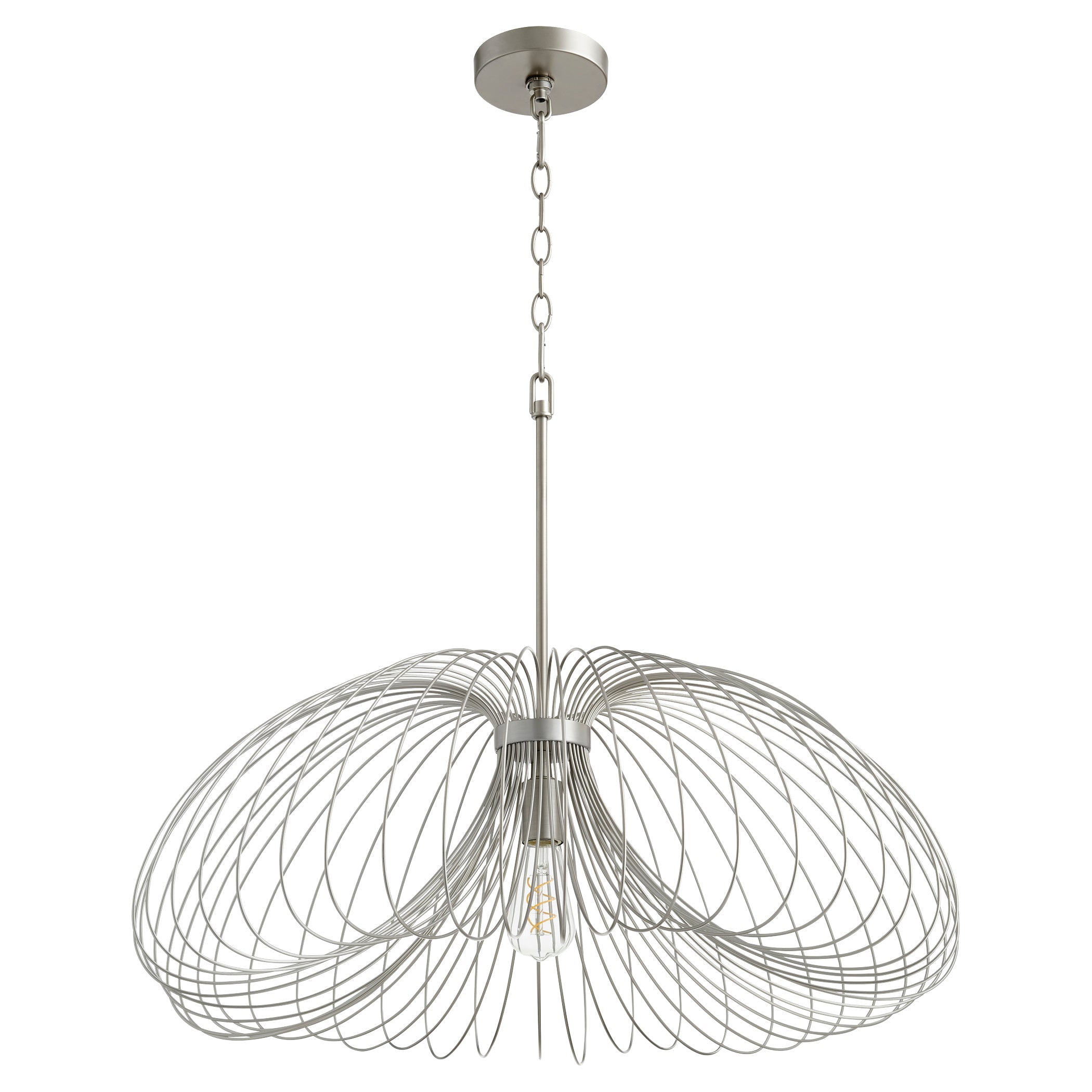 Quorum 806-30-63 Pendant - Brushed Silver