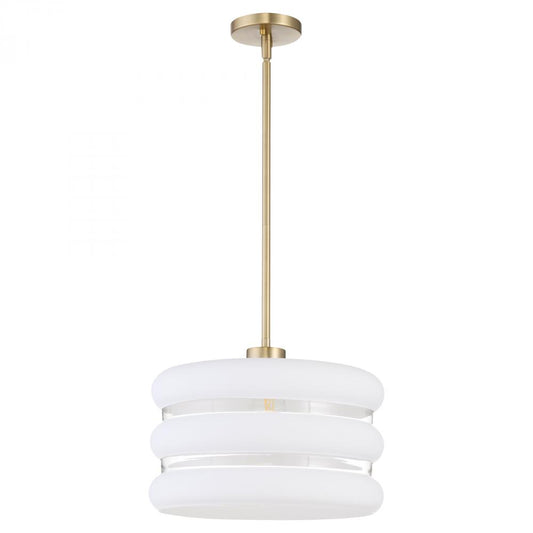 Quorum International CASSINI 806-80 Pendant Contemporary - Aged Brass