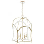 Quorum International RAYMOND 8217-4-0880 Exterior - Studio White With Aged Brass