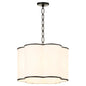 Quorum International BELINDER 8228-4-59 4 Light Fabric Pendant Transitional - Matte Black