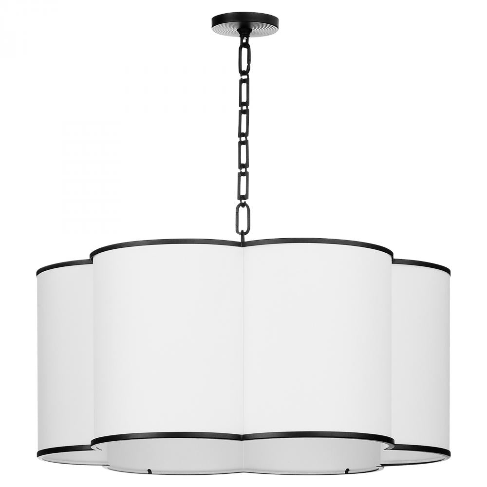 Quorum International WEIR 8228-6-59 Pendant - Matte Black