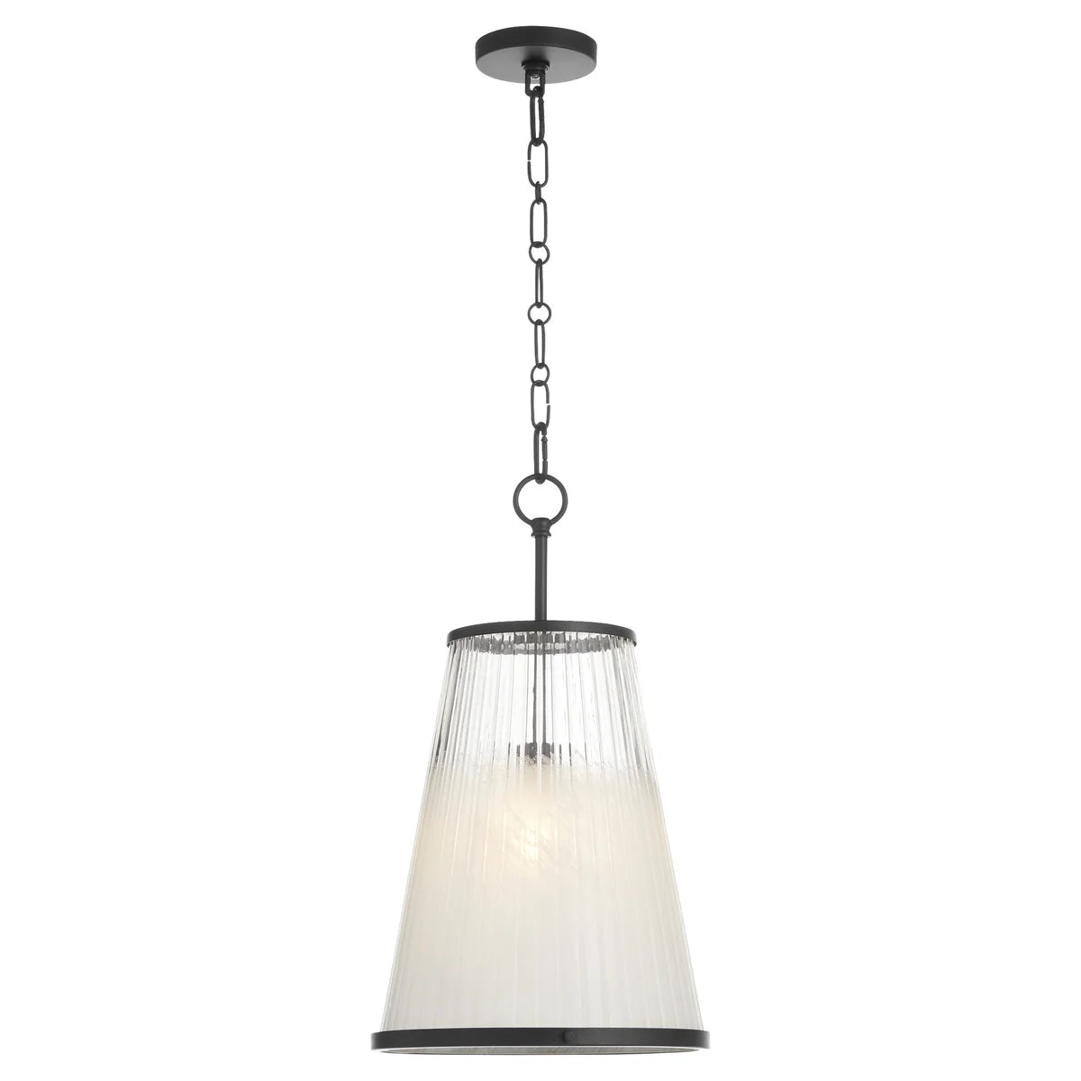 Quorum International PROVIDENCE 8238-11-59 11 Inch Pendant Transitional- Matte Black