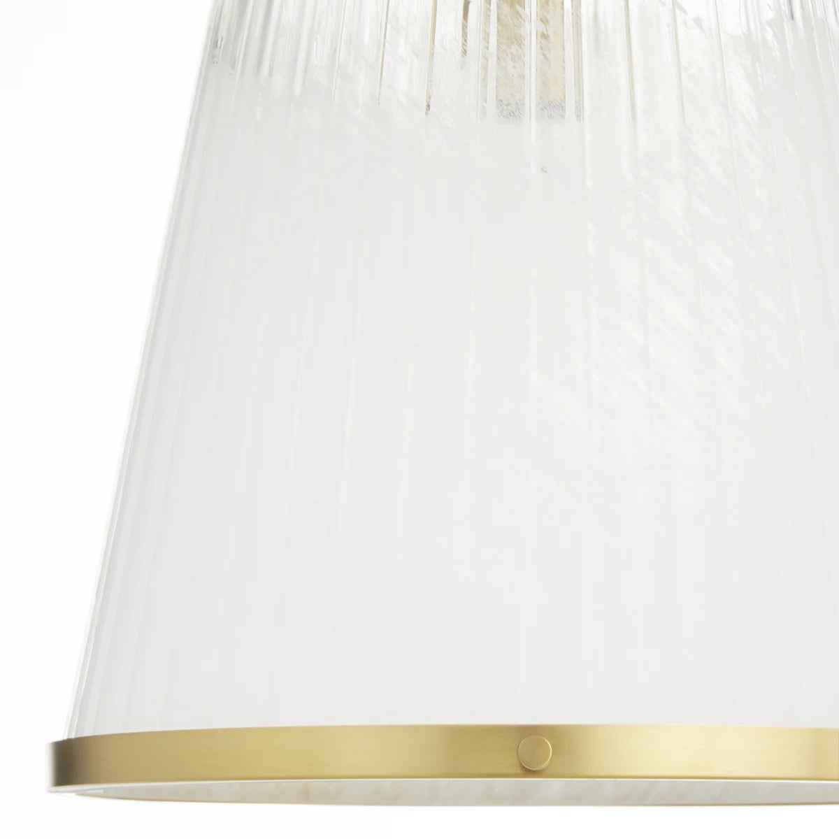 Quorum International PROVIDENCE 8238-13-80 Pendant 13 Inch Milky White Glass Shade Transitional - Aged Brass