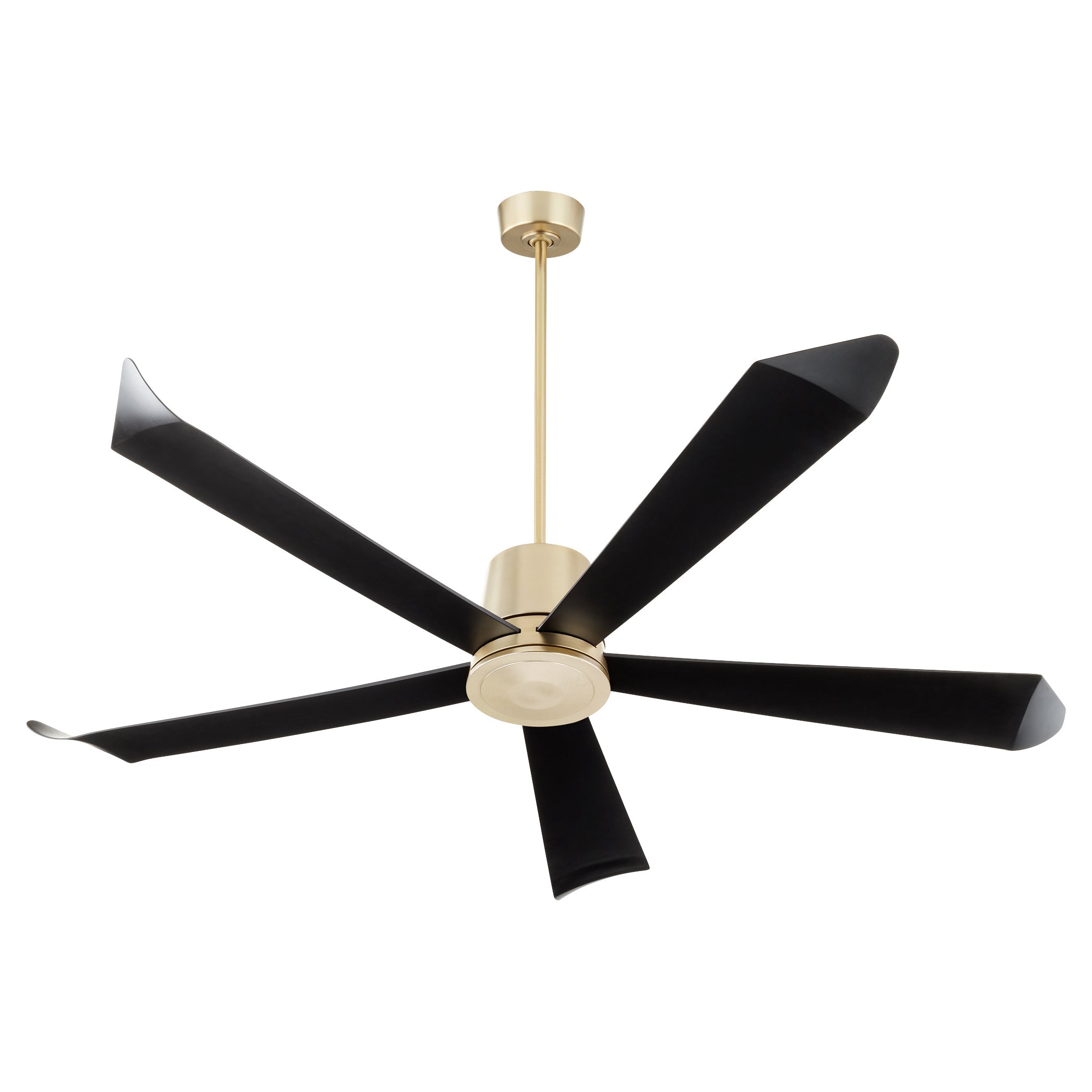 Quorum Rova 82725-80 Patio Fan - Aged Brass