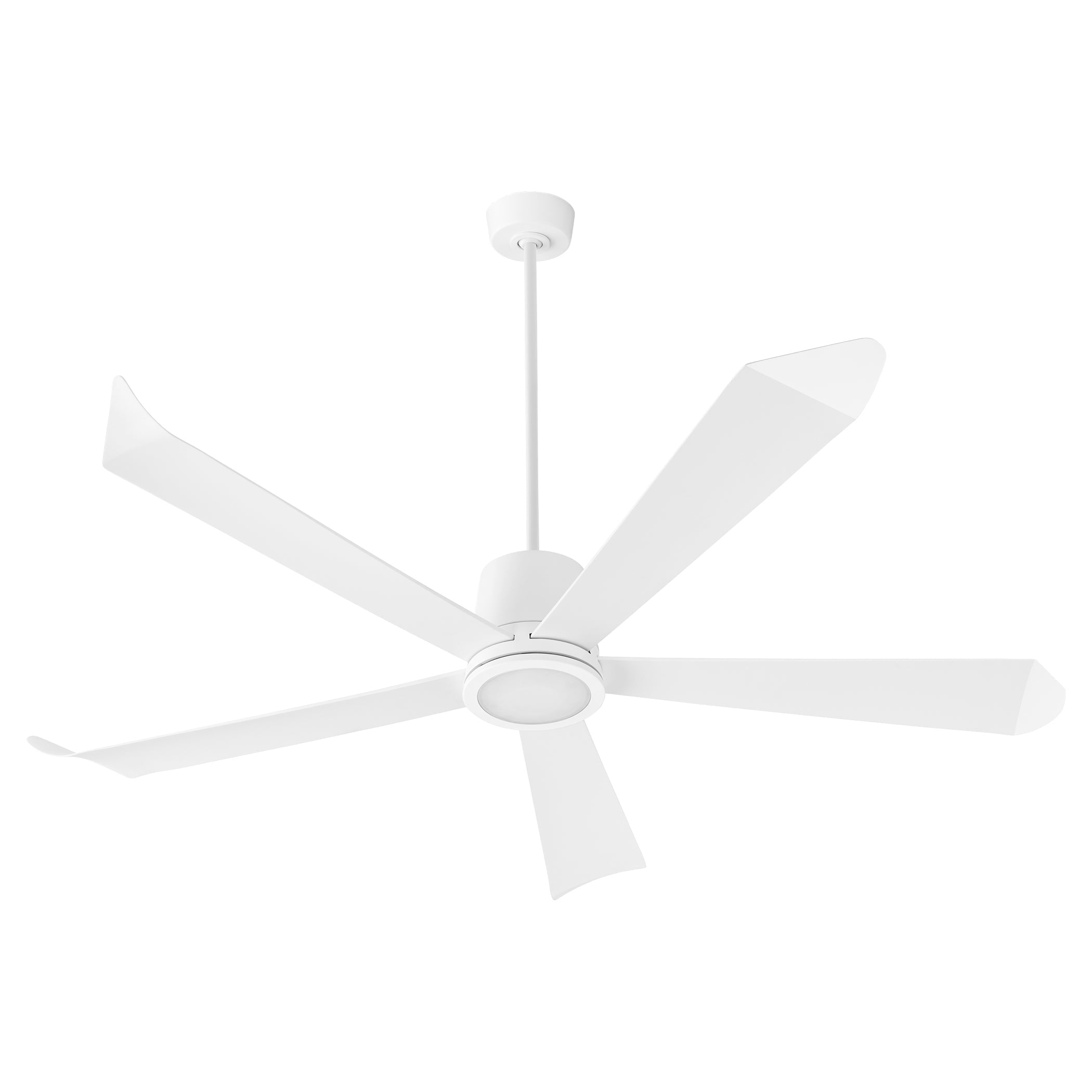 Quorum Rova 82725-8 Patio Fan - Studio White