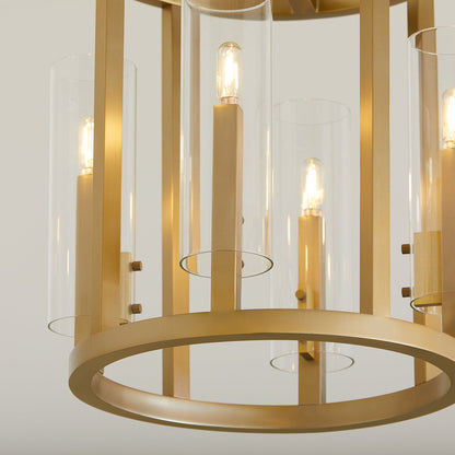 Quorum Harbin 8277-4-80 Entry - Aged Brass