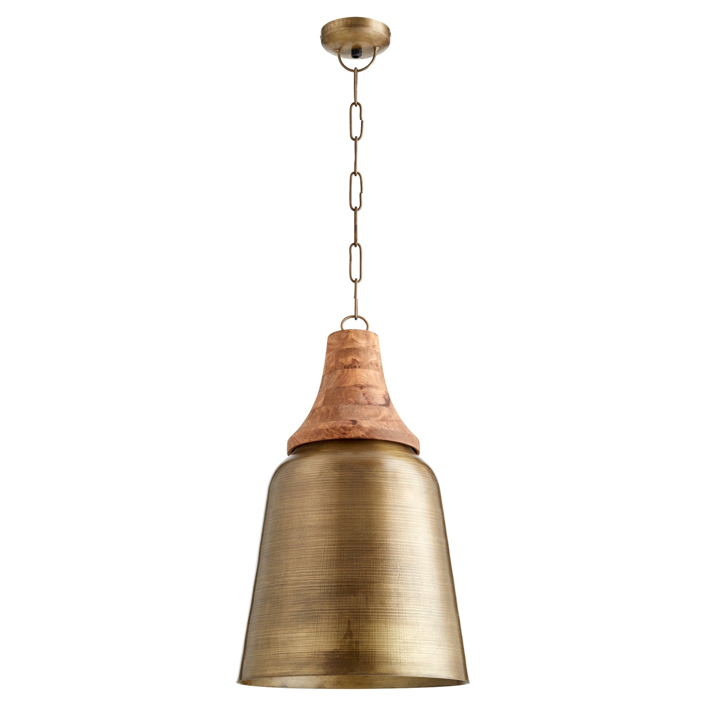 Quorum 83-75 Pendant - Artisan Brass