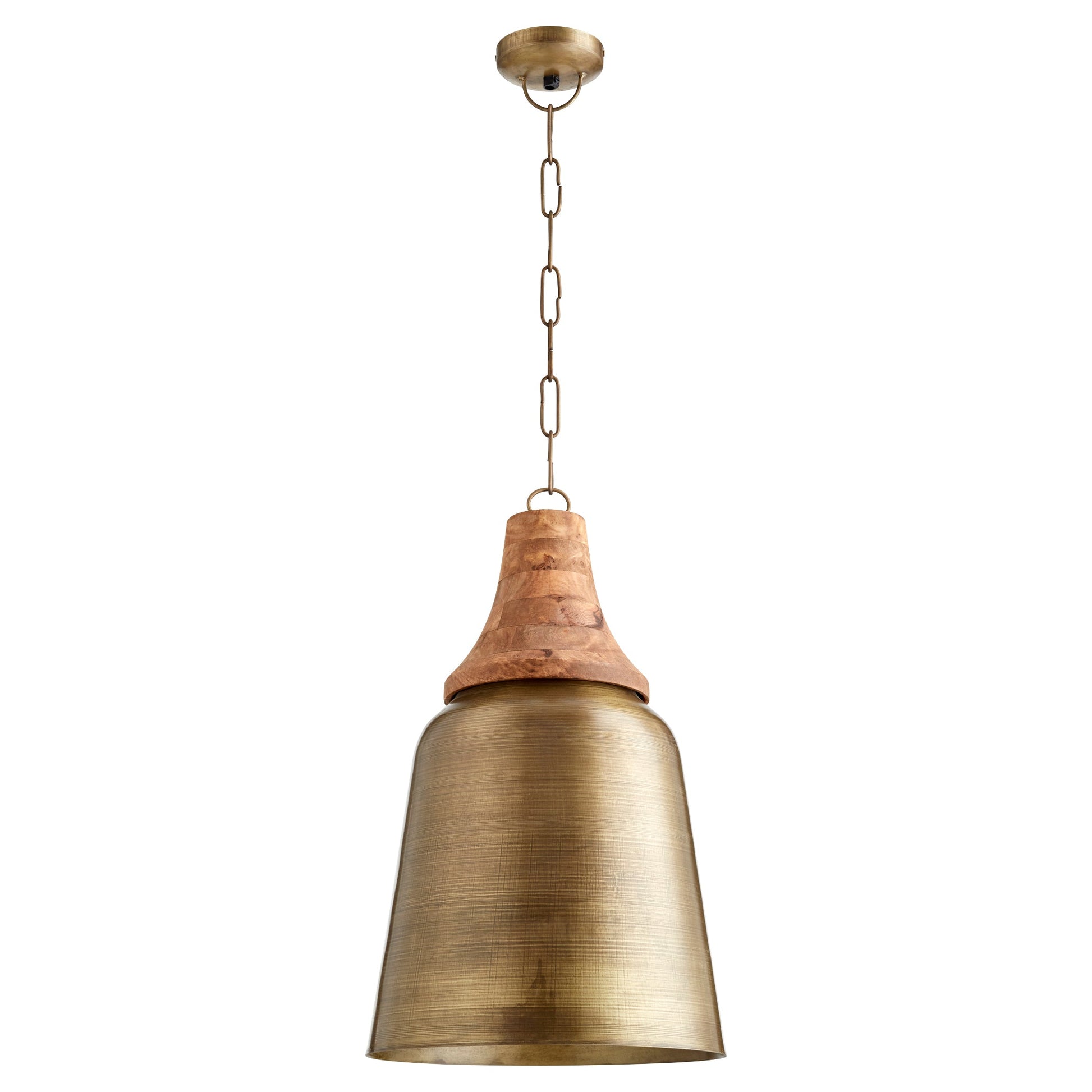 Quorum 83-75 Pendant - Artisan Brass