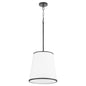 Quorum Marlon 8309-3-59 Pendant, UL Damp Rated, Matte Black