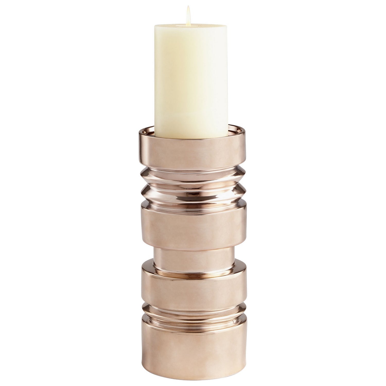 Cyan Design 08503 Sanguine Candleholder - Copper - Large