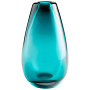 Cyan Design 09494 Blown Ocean Vase - Blue - Large