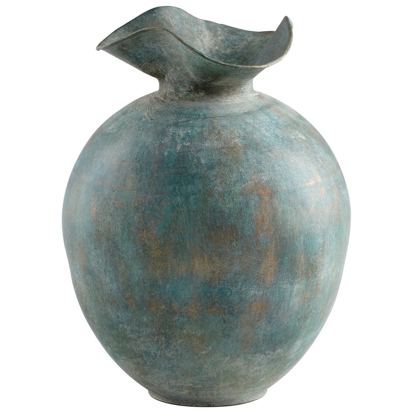 Cyan Design 09630 Pluto Vase - Gold Patina - Small