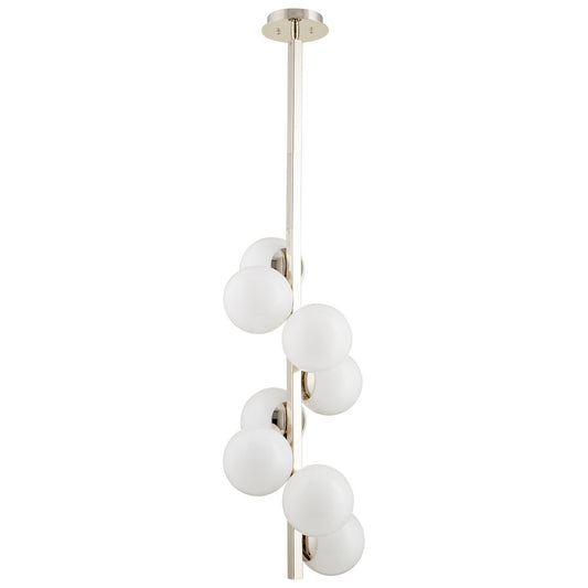 Cyan Design 09676 Atom Pendant 8-Light - Polished Nickel