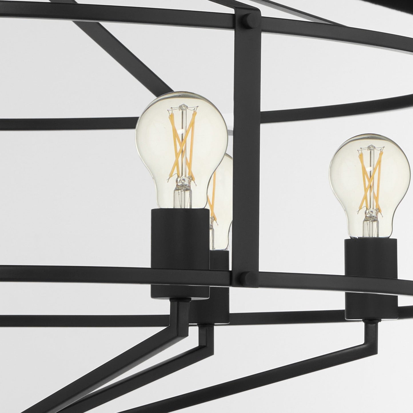 Quorum Tobin 8373-6-59 Pendant, UL Damp Rated, Matte Black