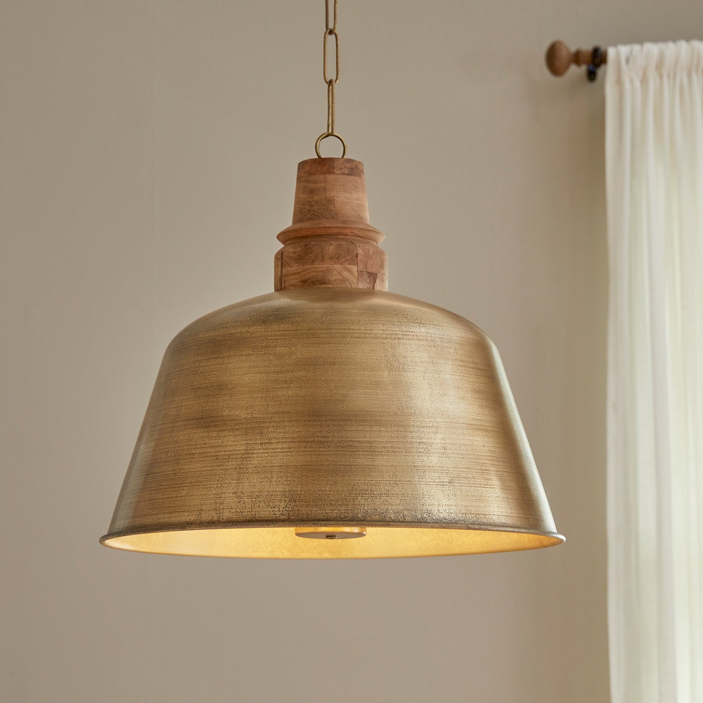 Quorum ARTISAN 84-3-75 Pendant Light - Artisan Brass