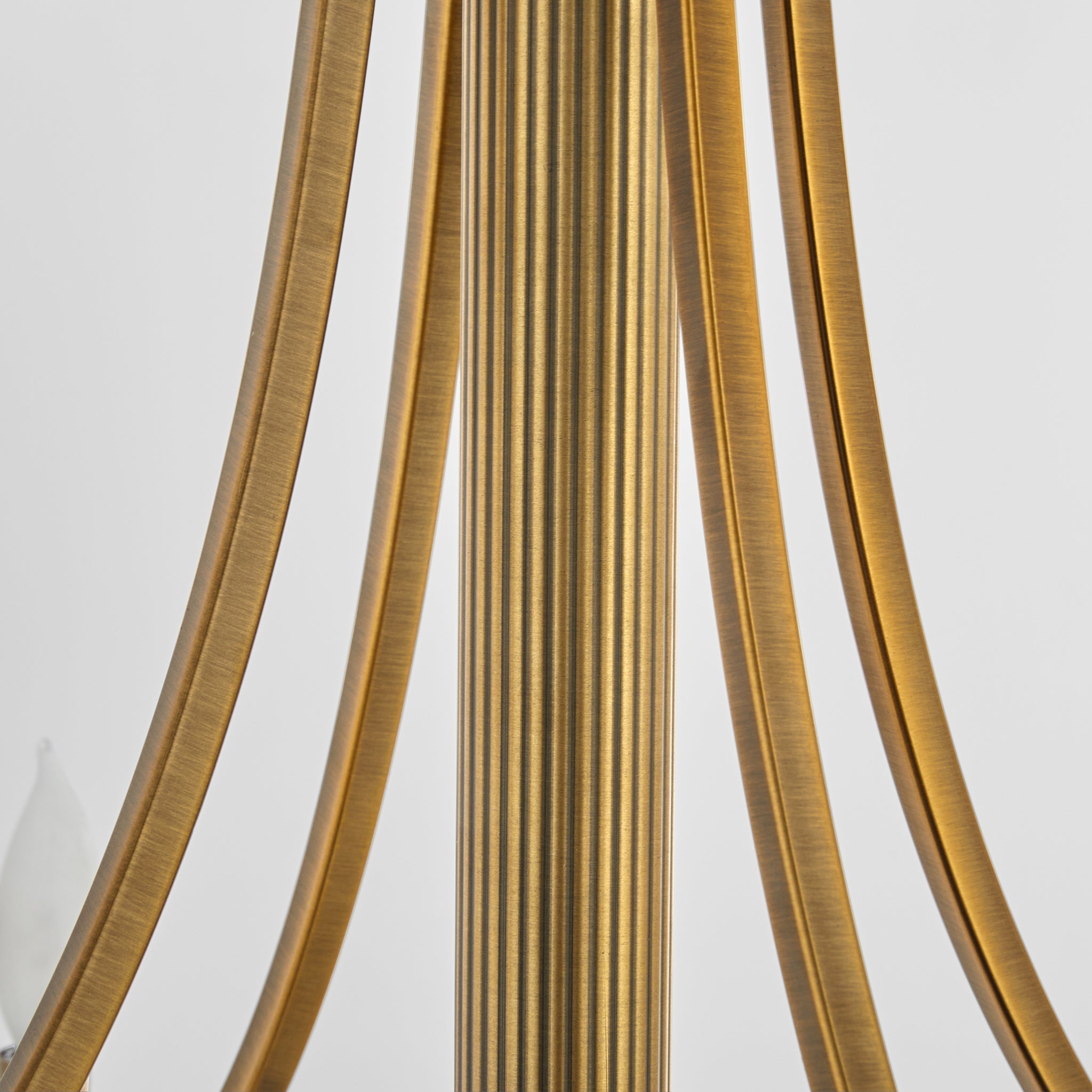 Quorum 841-4-47 Pendant, UL Damp Rated, Brushed Brass